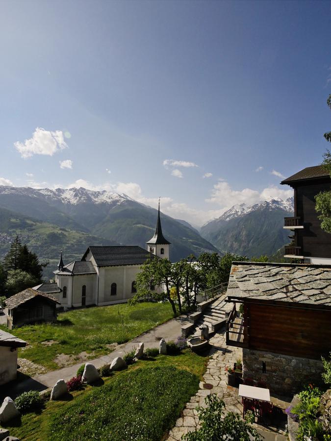 Hotel Alpenblick Zeneggen Exterior photo
