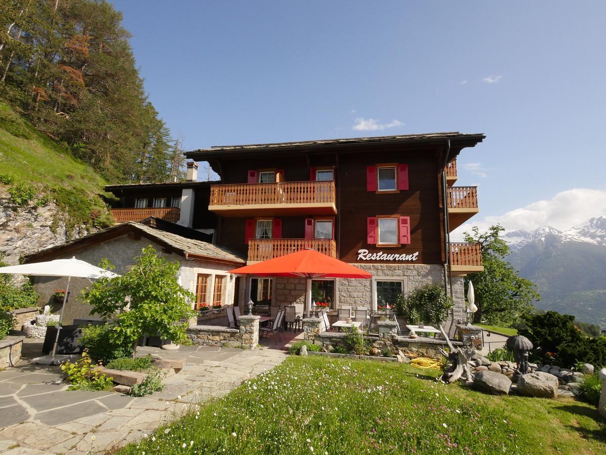 Hotel Alpenblick Zeneggen Exterior photo