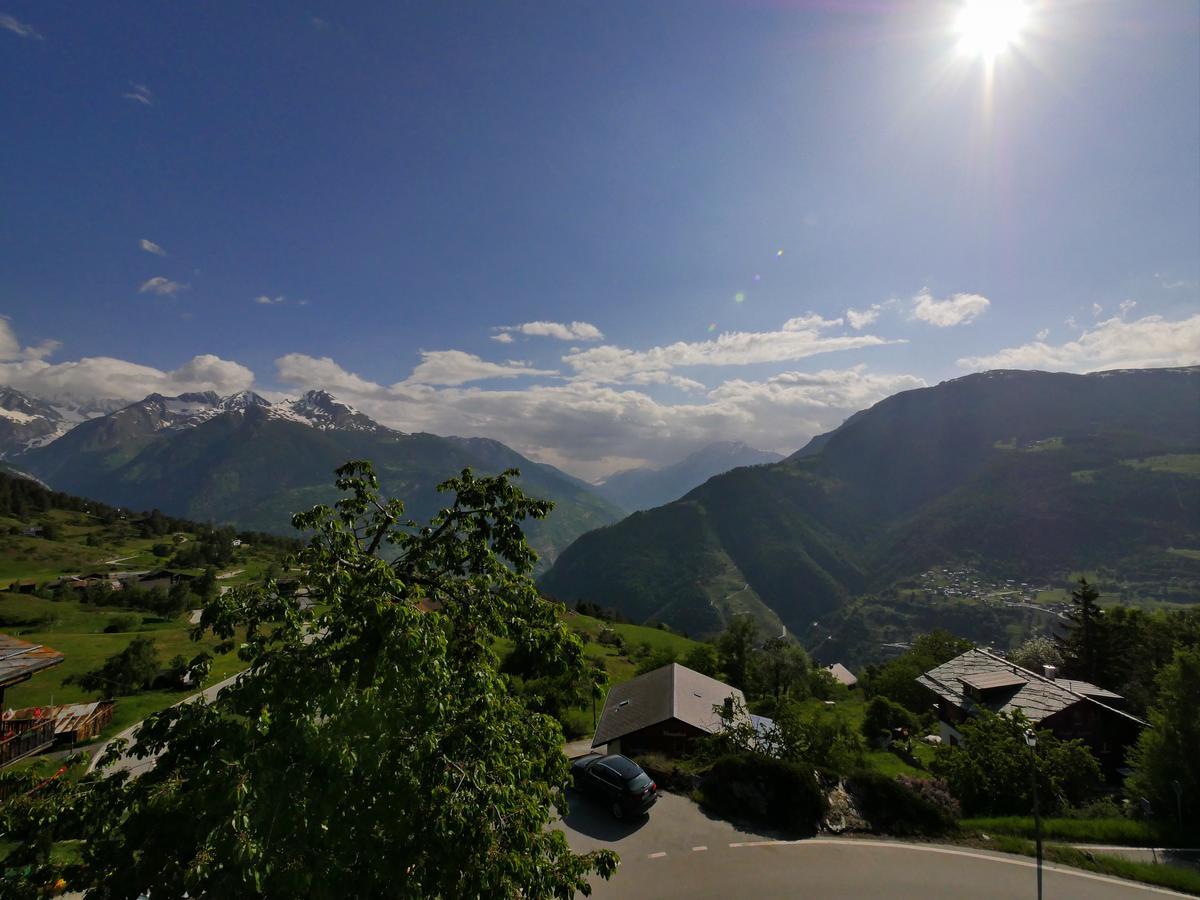 Hotel Alpenblick Zeneggen Exterior photo