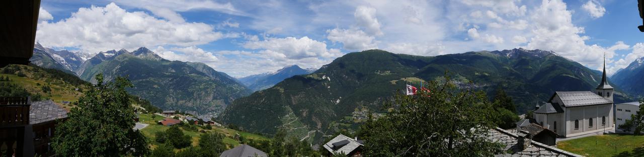 Hotel Alpenblick Zeneggen Exterior photo