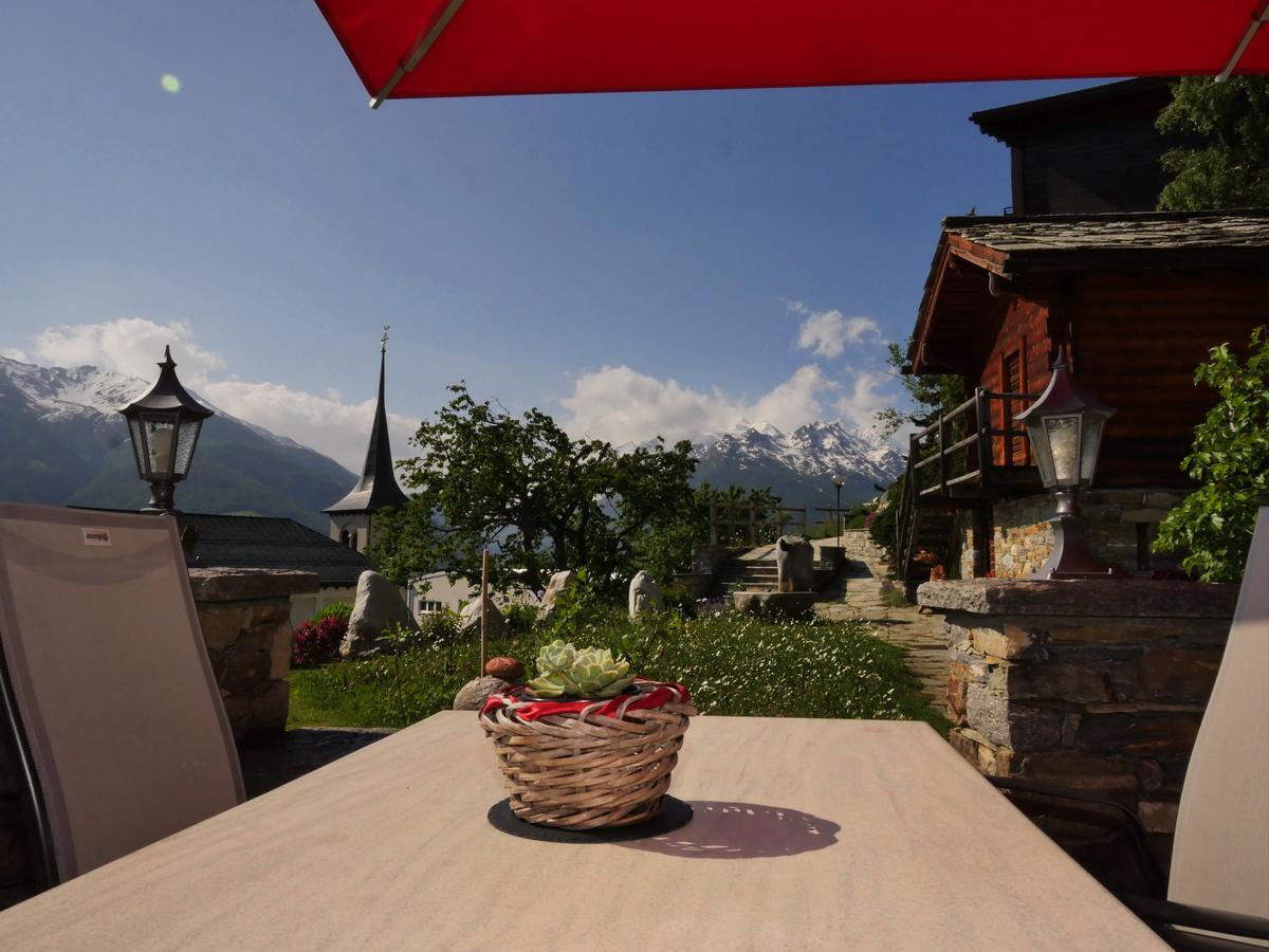 Hotel Alpenblick Zeneggen Exterior photo